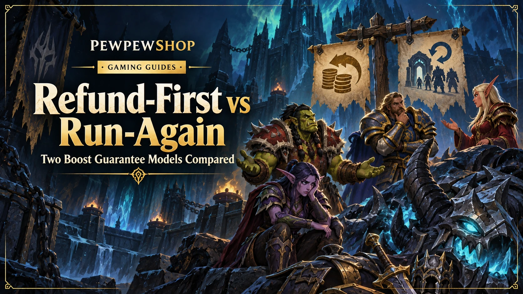 Refund-First vs Run-Again: Two Boost Guarantee Models Compared — PEWPEWSHOP boosting guide