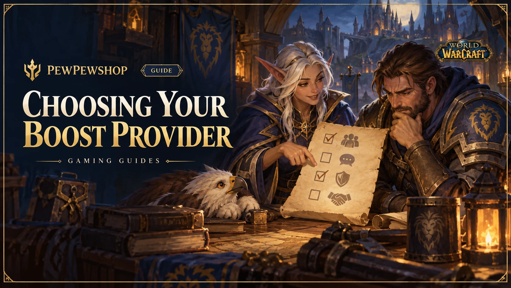 Choosing a Trustworthy Boosting Provider: A Buyer’s Checklist — PEWPEWSHOP boosting guide
