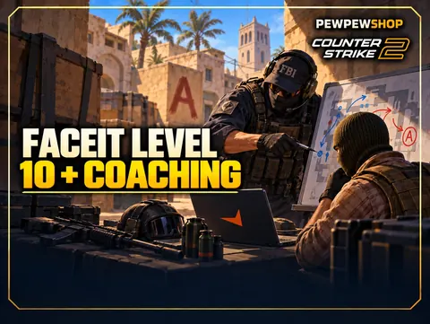 CS2 Faceit Level 10 + Coaching — boost