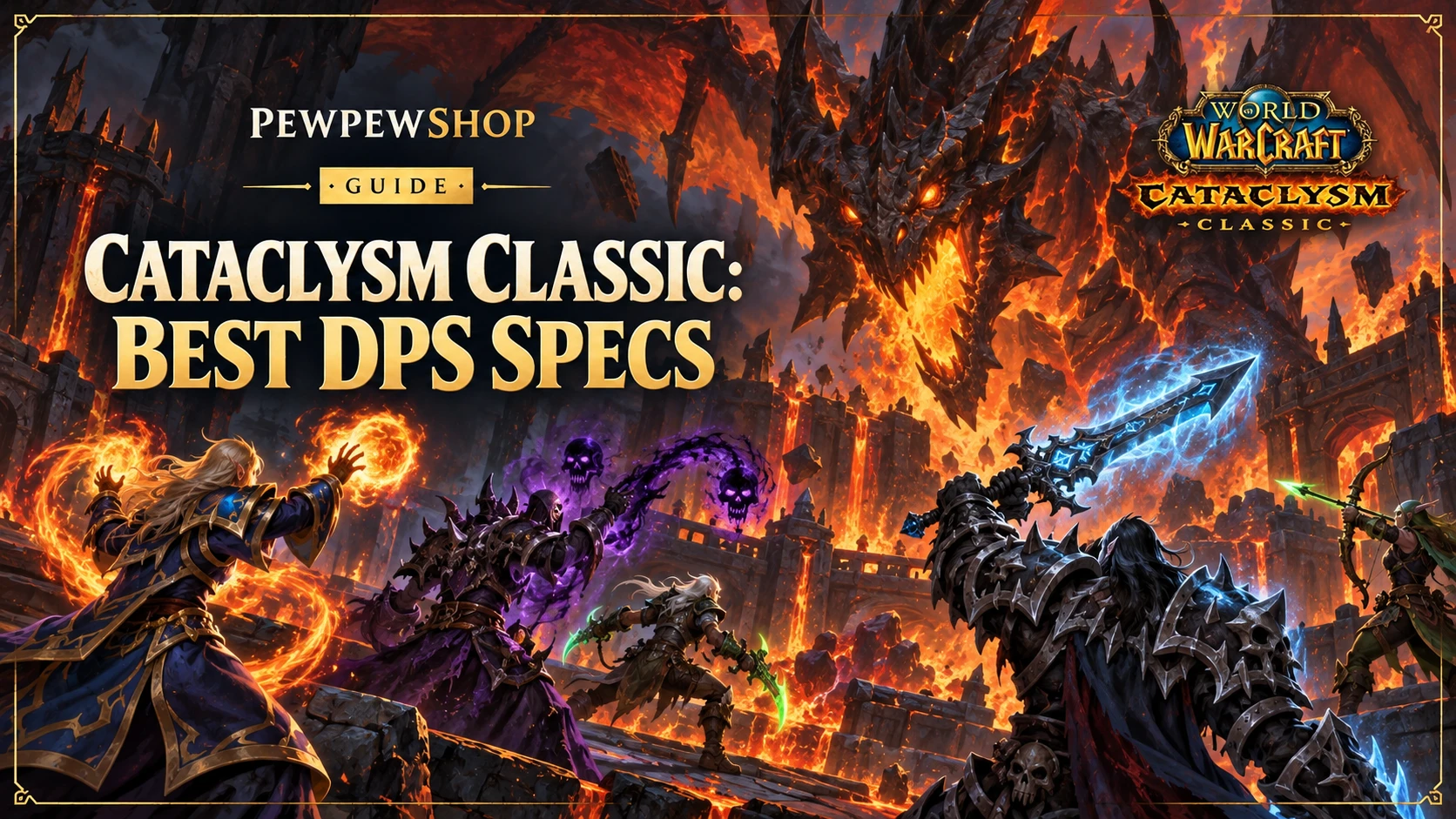 Cataclysm Classic: The Best DPS Specs for Raiding Right Now — PEWPEWSHOP boosting guide