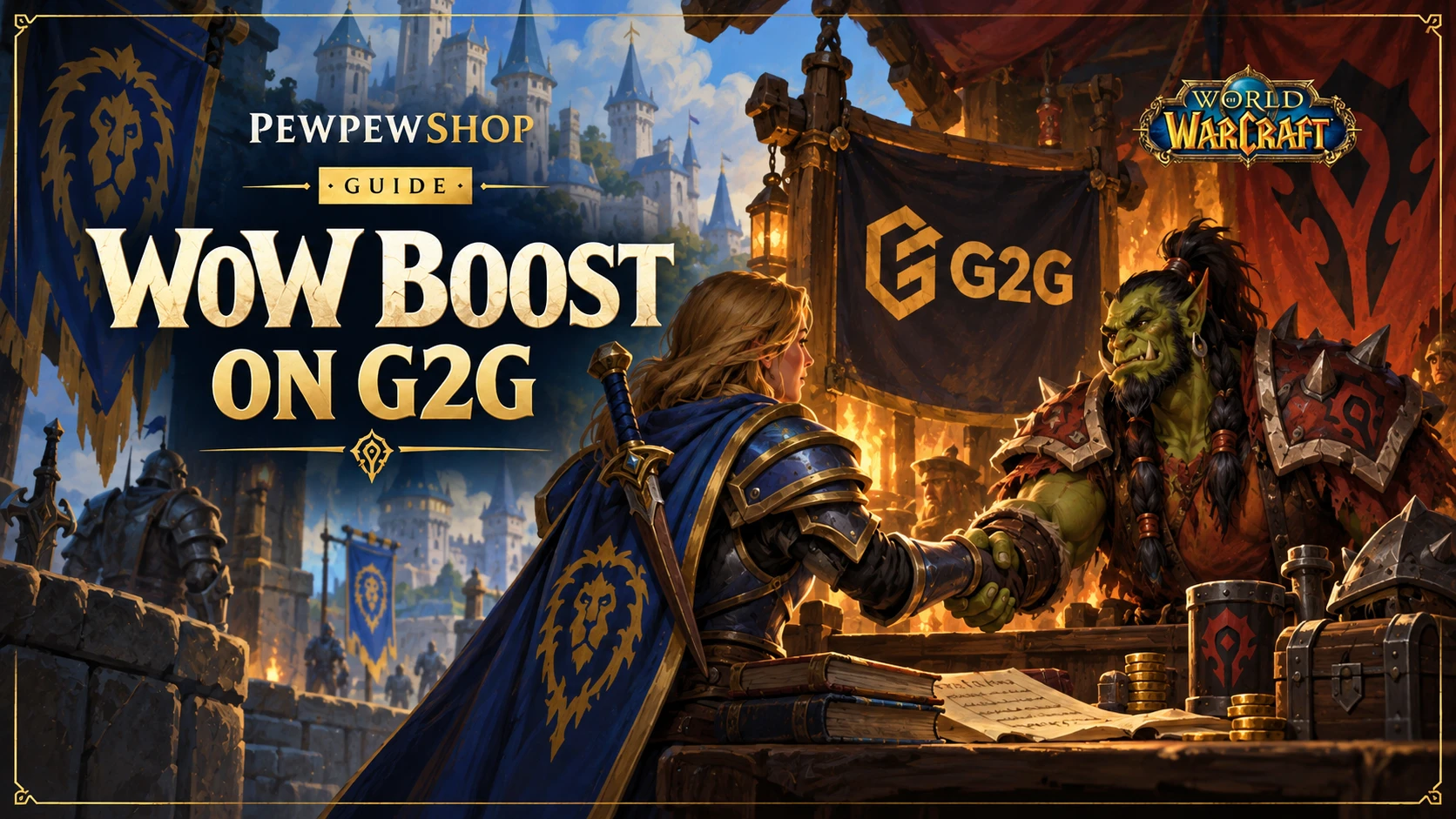WoW Boost on G2G: How It Works and What to Watch For — PEWPEWSHOP boosting guide