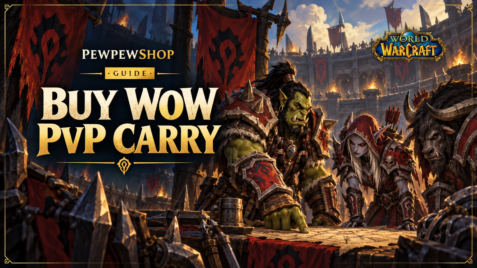 Buy WoW PvP Carry: What You Get, Cost & Time — PEWPEWSHOP boosting guide