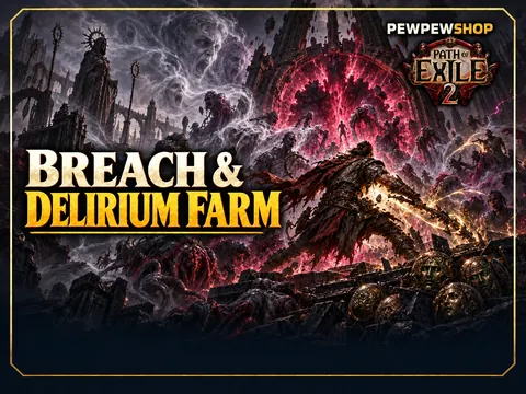 PoE2 Breach & Delirium Farm — boost