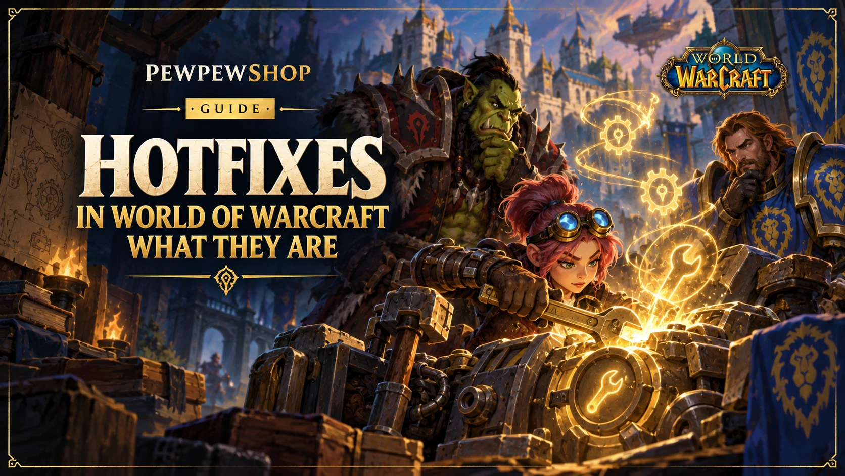 Hotfixes in World of Warcraft: What They Are — PEWPEWSHOP boosting guide