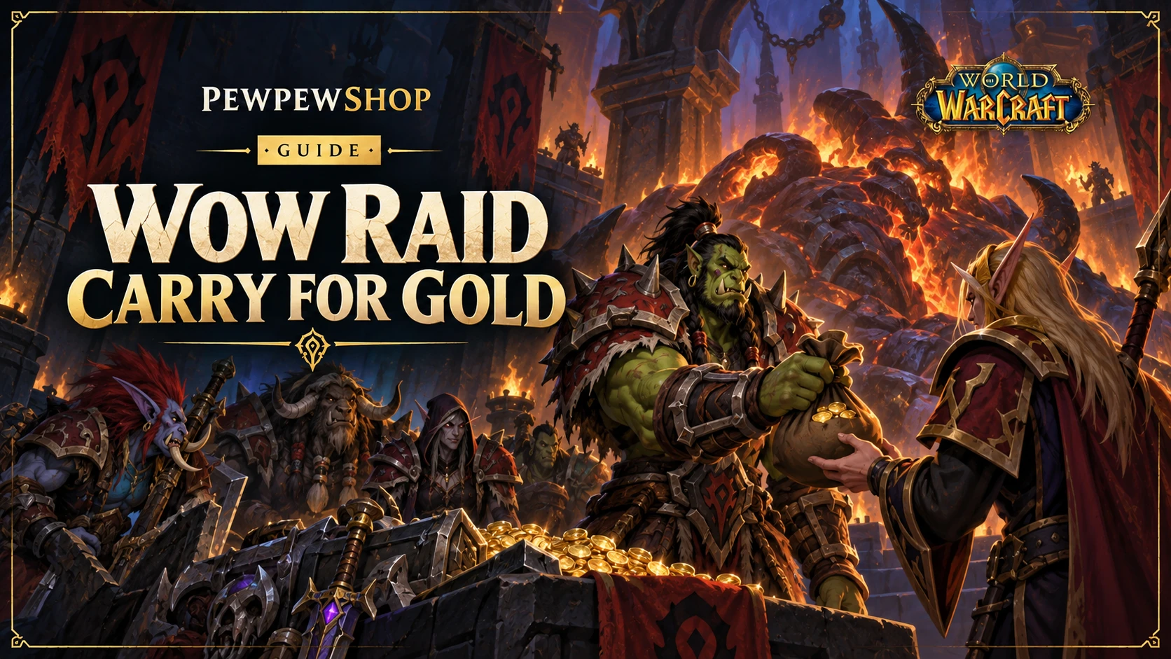 WoW Raid Carry for Gold: Does It Work and What It Costs — PEWPEWSHOP boosting guide