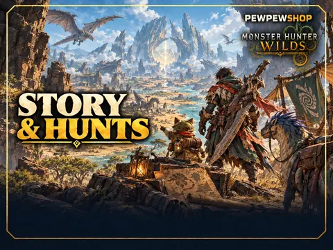 MH Wilds Story & Hunts — boost