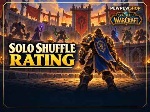 Solo Shuffle Rating Boost — Up to 2400 (Midnight S2) — boost