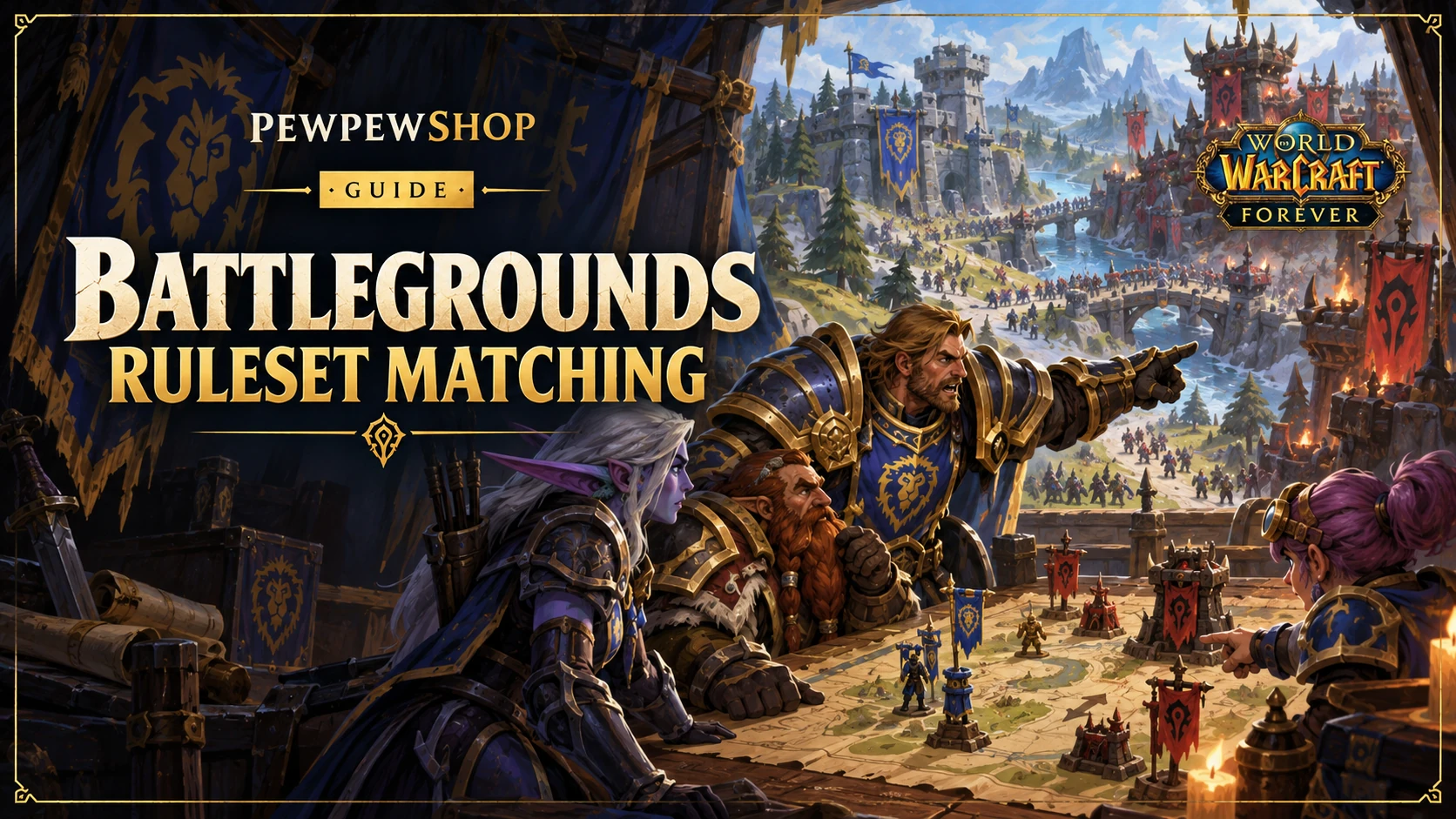 Are Battlegrounds Shared Across Rulesets in WoW: Forever? — PEWPEWSHOP boosting guide