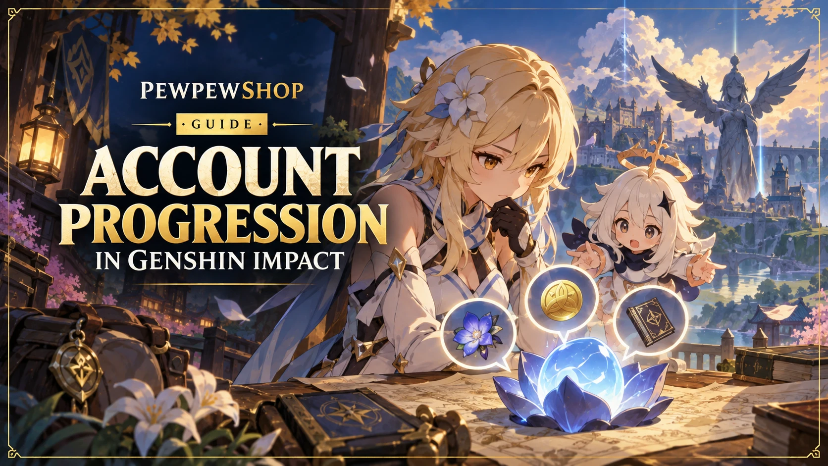 Account Progression in Genshin Impact: Where to Spend Resin — PEWPEWSHOP boosting guide