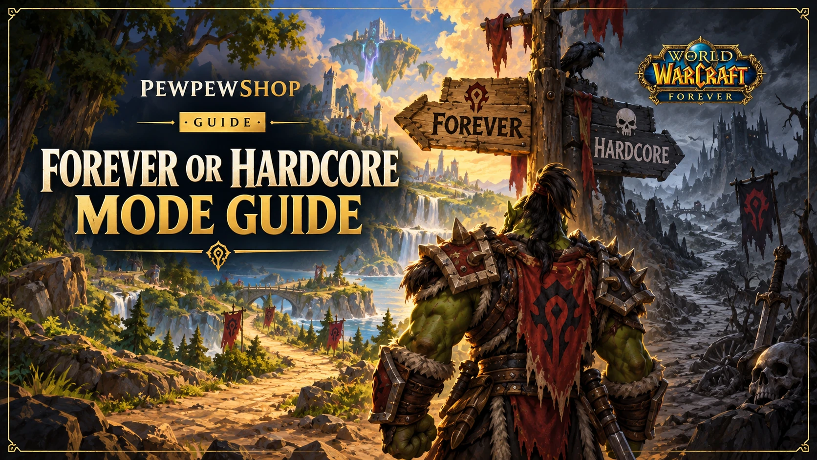 WoW: Forever vs Classic Hardcore — Which Vanilla Should You Play? — PEWPEWSHOP boosting guide