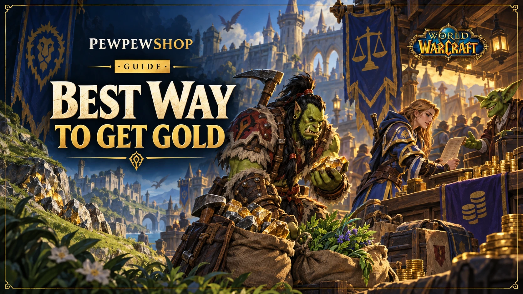 Best Way to Get Gold in WoW: Fast, Reliable Methods — PEWPEWSHOP boosting guide