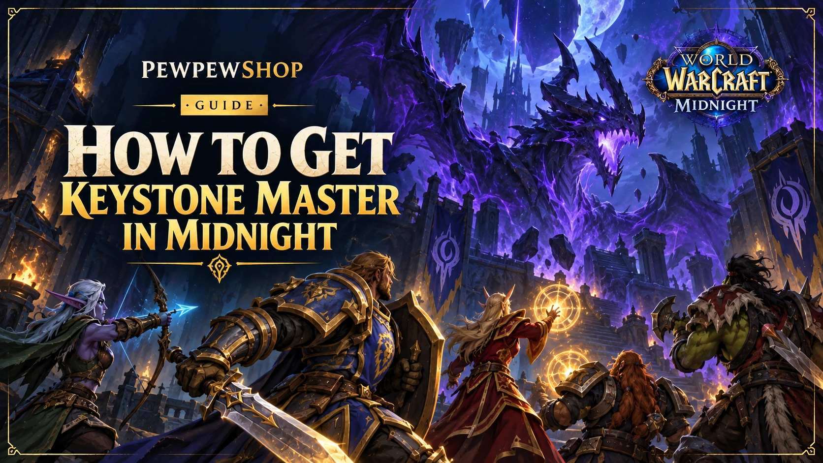 How to Get Keystone Master in Midnight — PEWPEWSHOP boosting guide