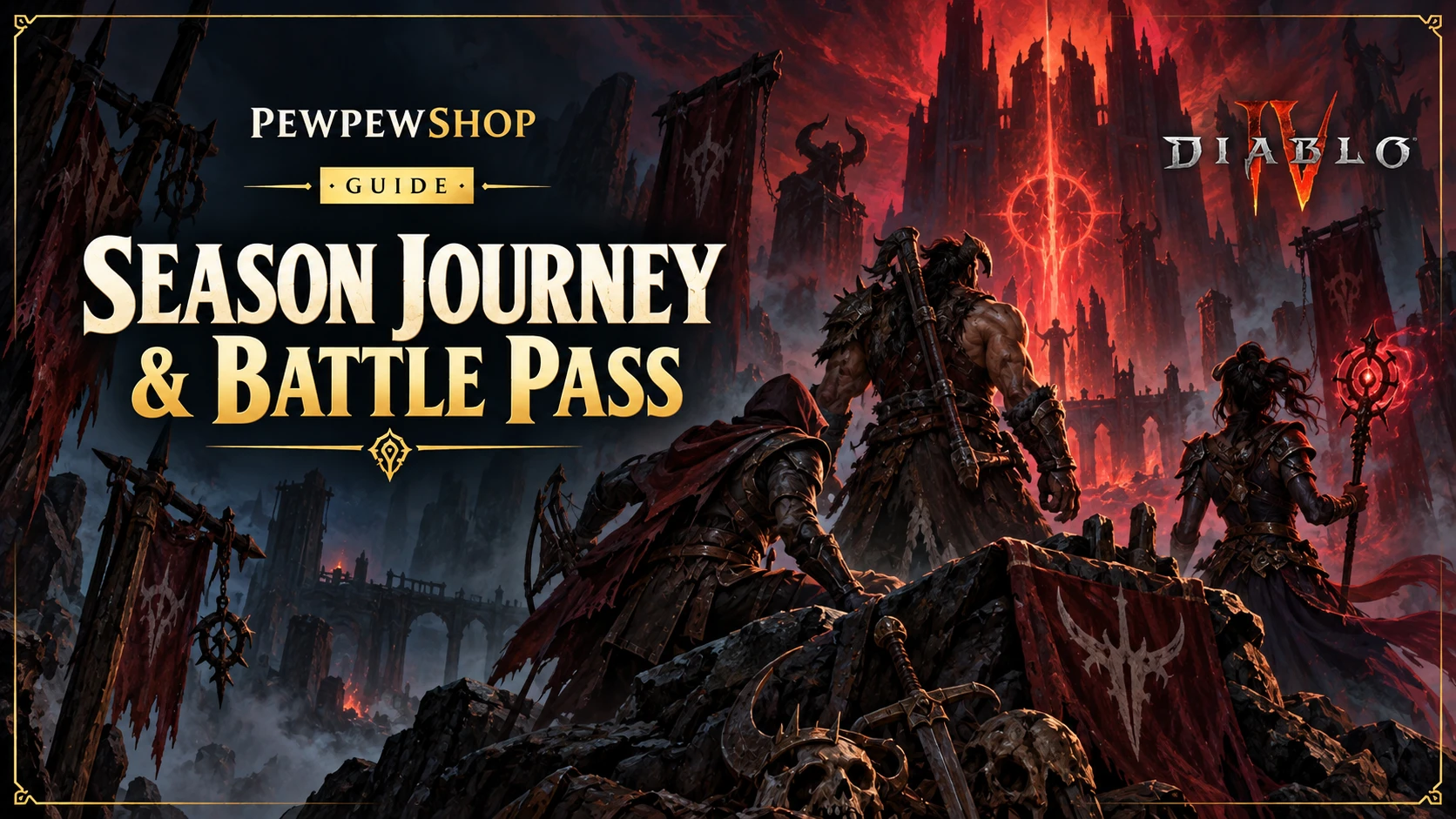 Diablo 4 Season Journey and Battle Pass: Is a Boost Worth It? — PEWPEWSHOP boosting guide