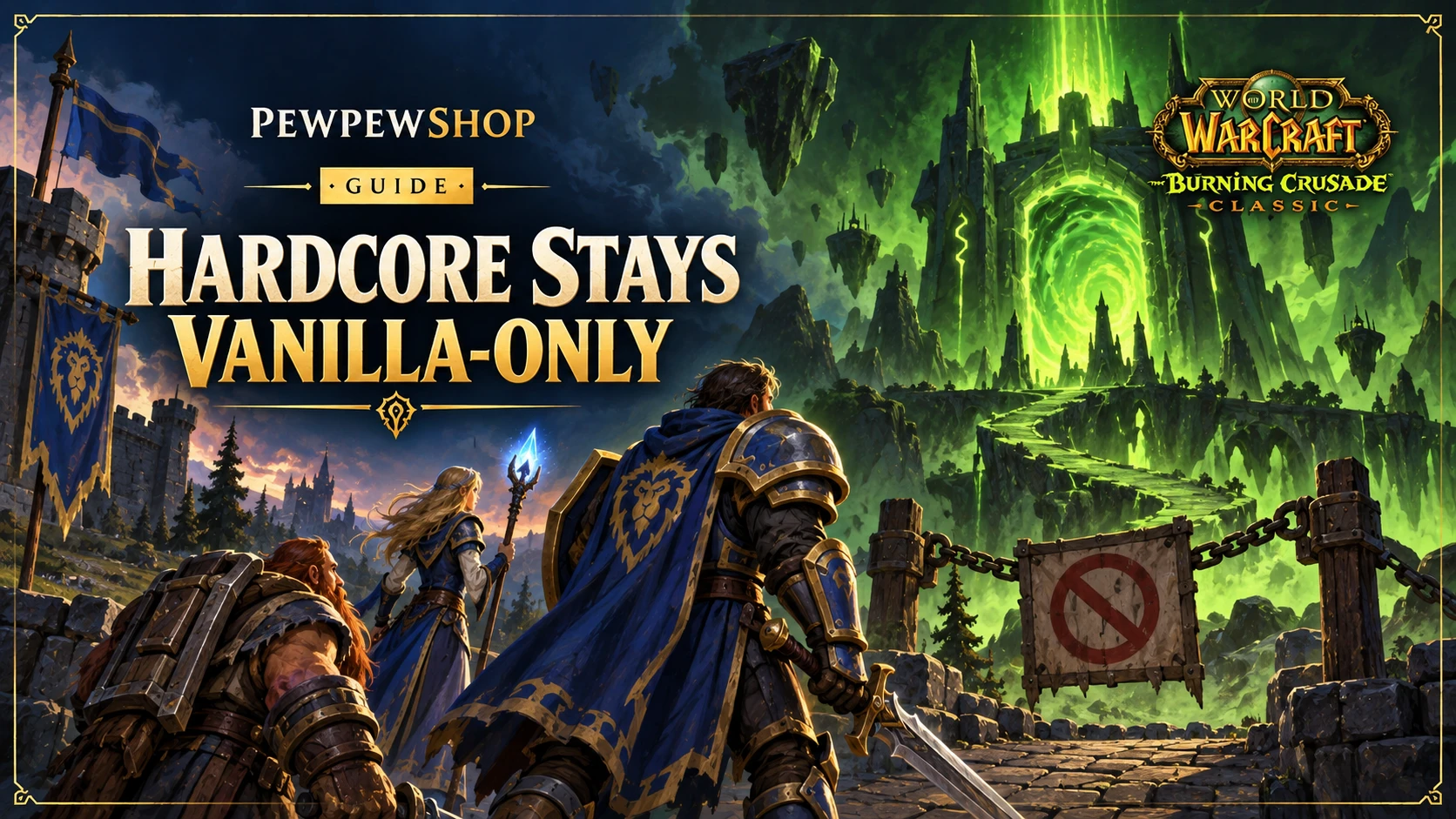WoW Classic Hardcore servers Blizzard official announcement