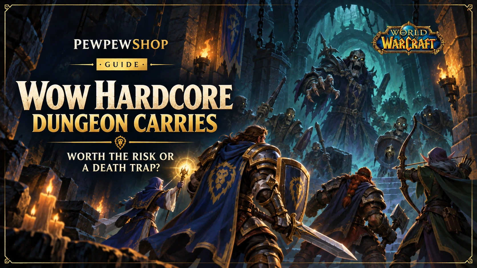WoW Hardcore Dungeon Carries: Worth the Risk or a Death Trap? — PEWPEWSHOP boosting guide