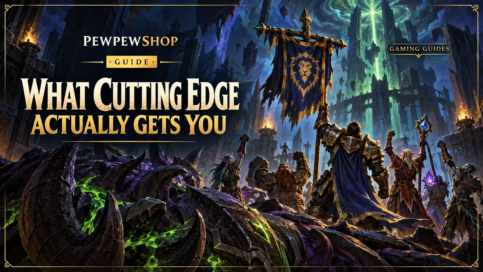 What Cutting Edge Actually Gets You Beyond the Title — PEWPEWSHOP boosting guide