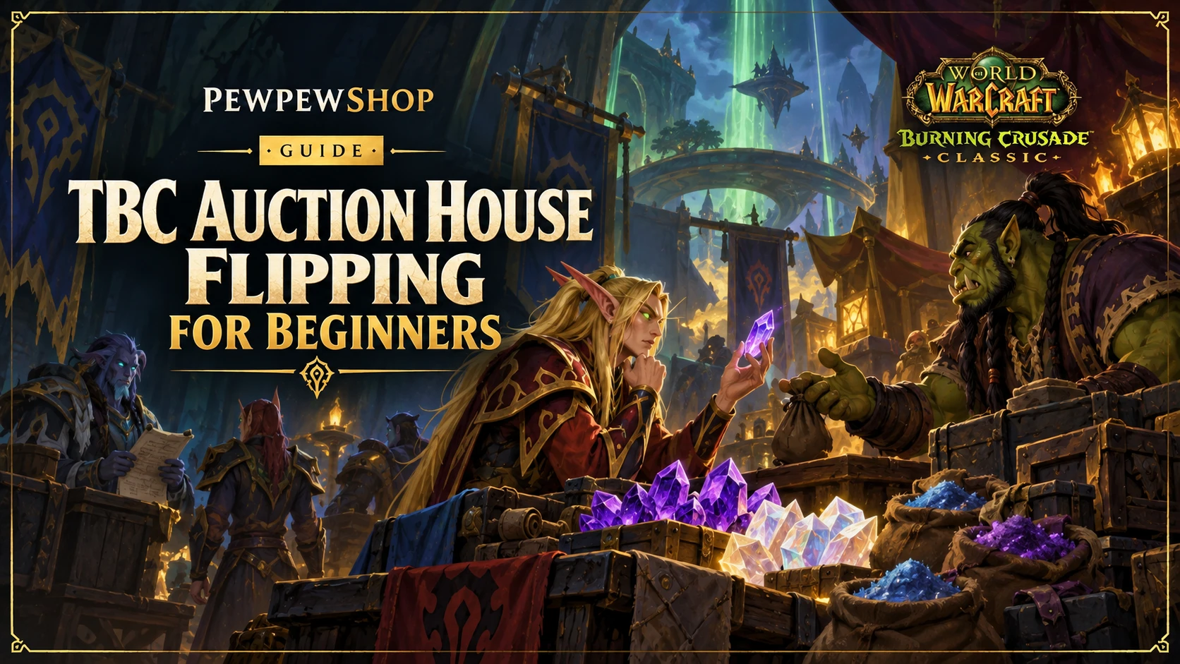 TBC Auction House Flipping for Beginners: Enchanting Mats Edition — PEWPEWSHOP boosting guide