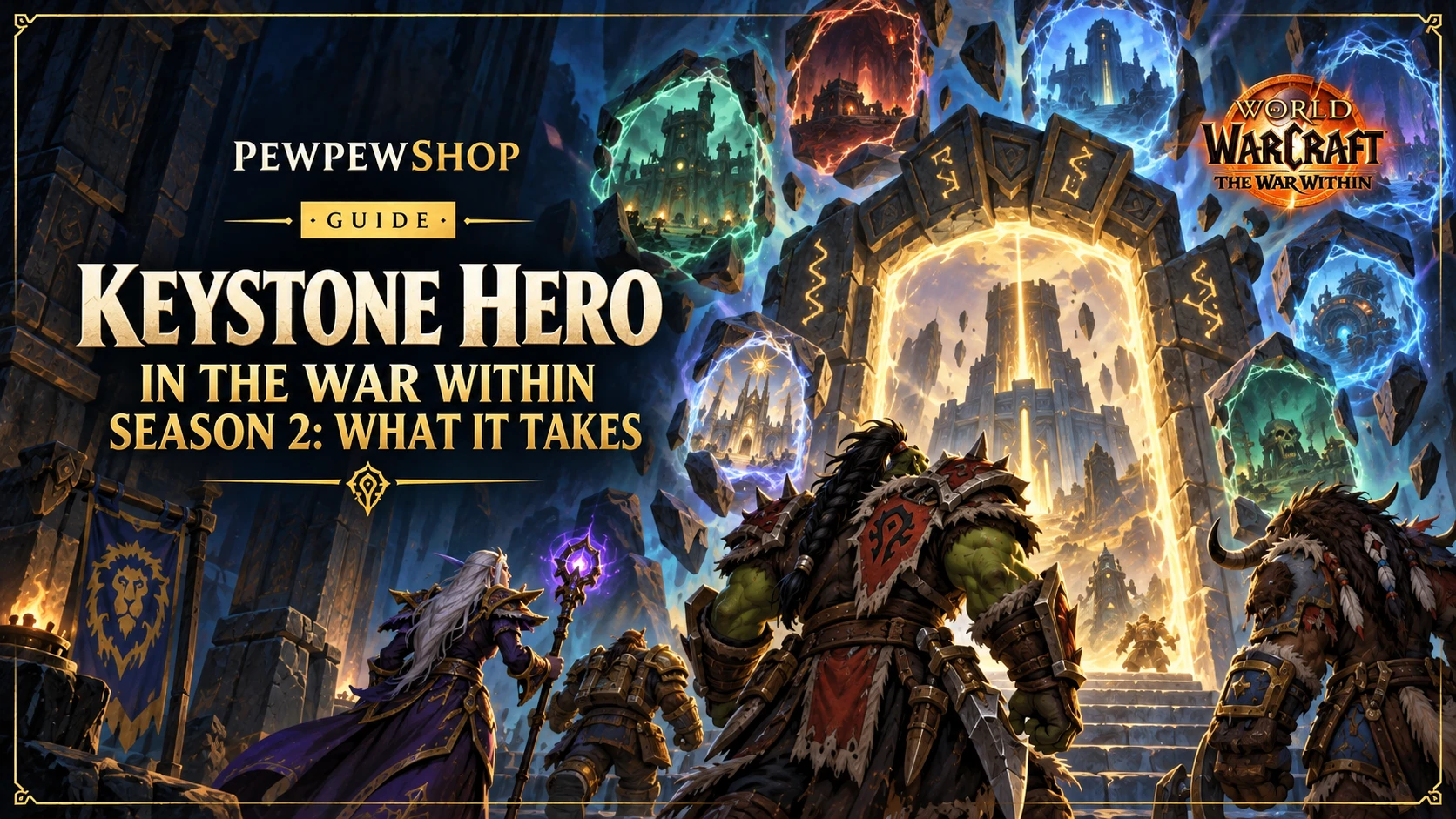 Keystone Hero in The War Within Season 2: What It Takes — PEWPEWSHOP boosting guide