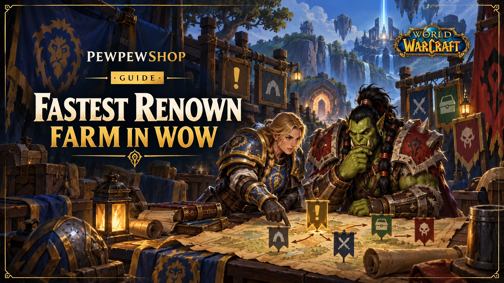 Fastest Renown Farm in WoW: The Weekly Priority Order — PEWPEWSHOP boosting guide