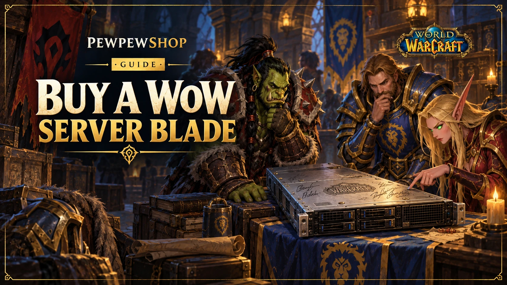 Buy a WoW Server Blade: What It Is & Where to Find One — PEWPEWSHOP boosting guide