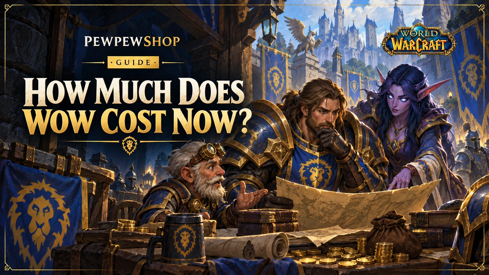 How Much Does WoW Cost Now? (2026 Prices) — PEWPEWSHOP boosting guide
