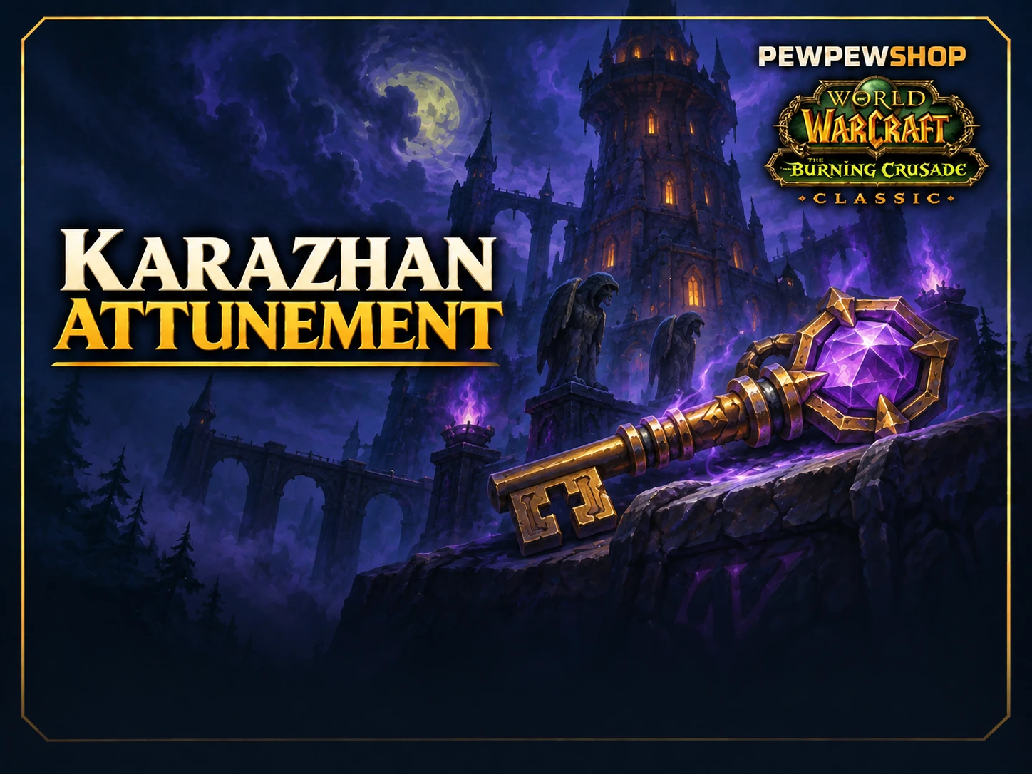 Karazhan Attunement — The Master's Key Chain — boost