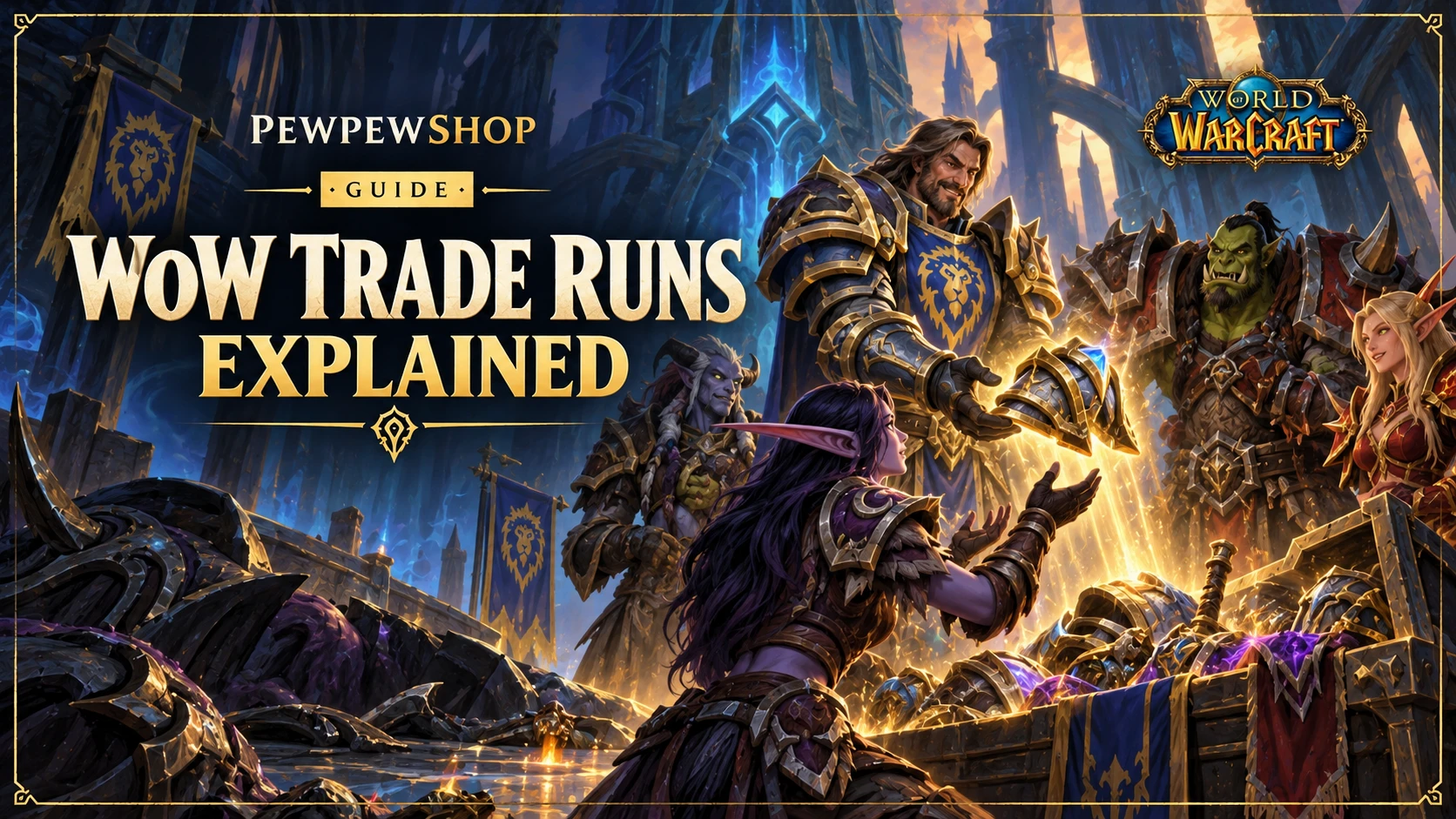 WoW Trade Runs Explained: How Heroic Loot Runs Gear You Up Fast in 2026 — PEWPEWSHOP boosting guide