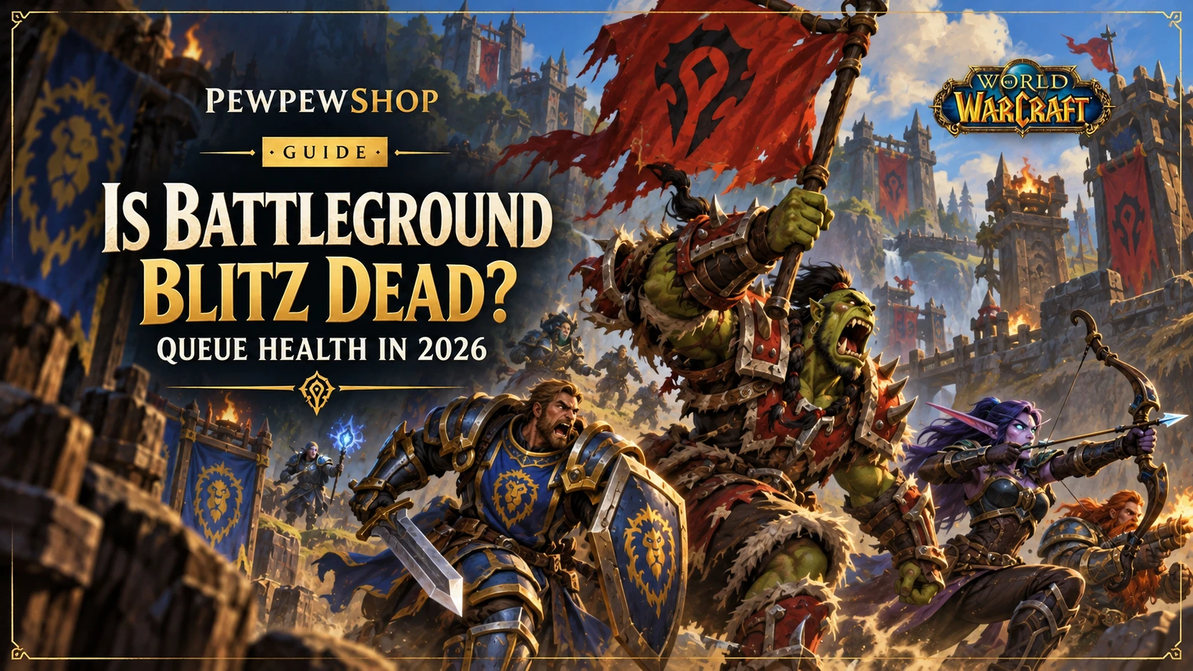Is Battleground Blitz Dead? Queue Health in 2026 — PEWPEWSHOP boosting guide