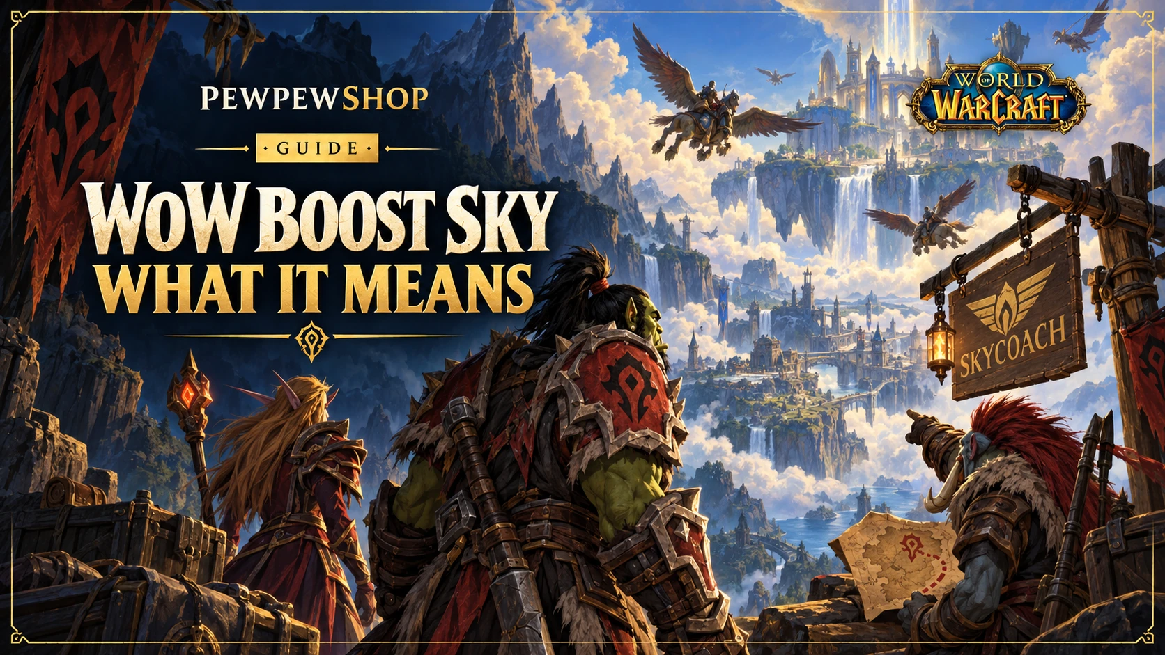 WoW Boost "Sky": What It Means and Your Best Options — PEWPEWSHOP boosting guide