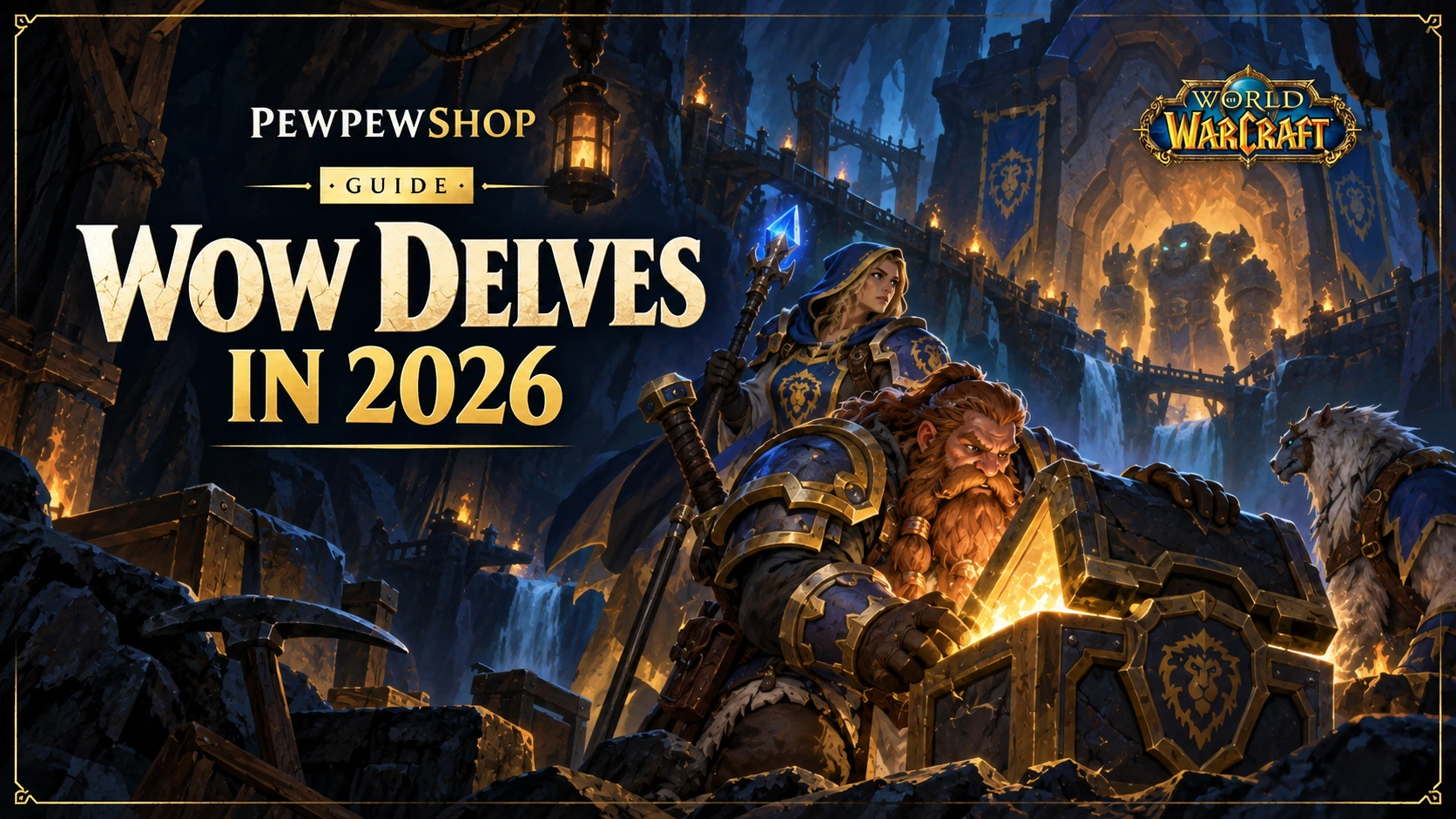 WoW Delves in 2026: how a Tier 8 Bountiful Delve boost works and what you get — PEWPEWSHOP boosting guide