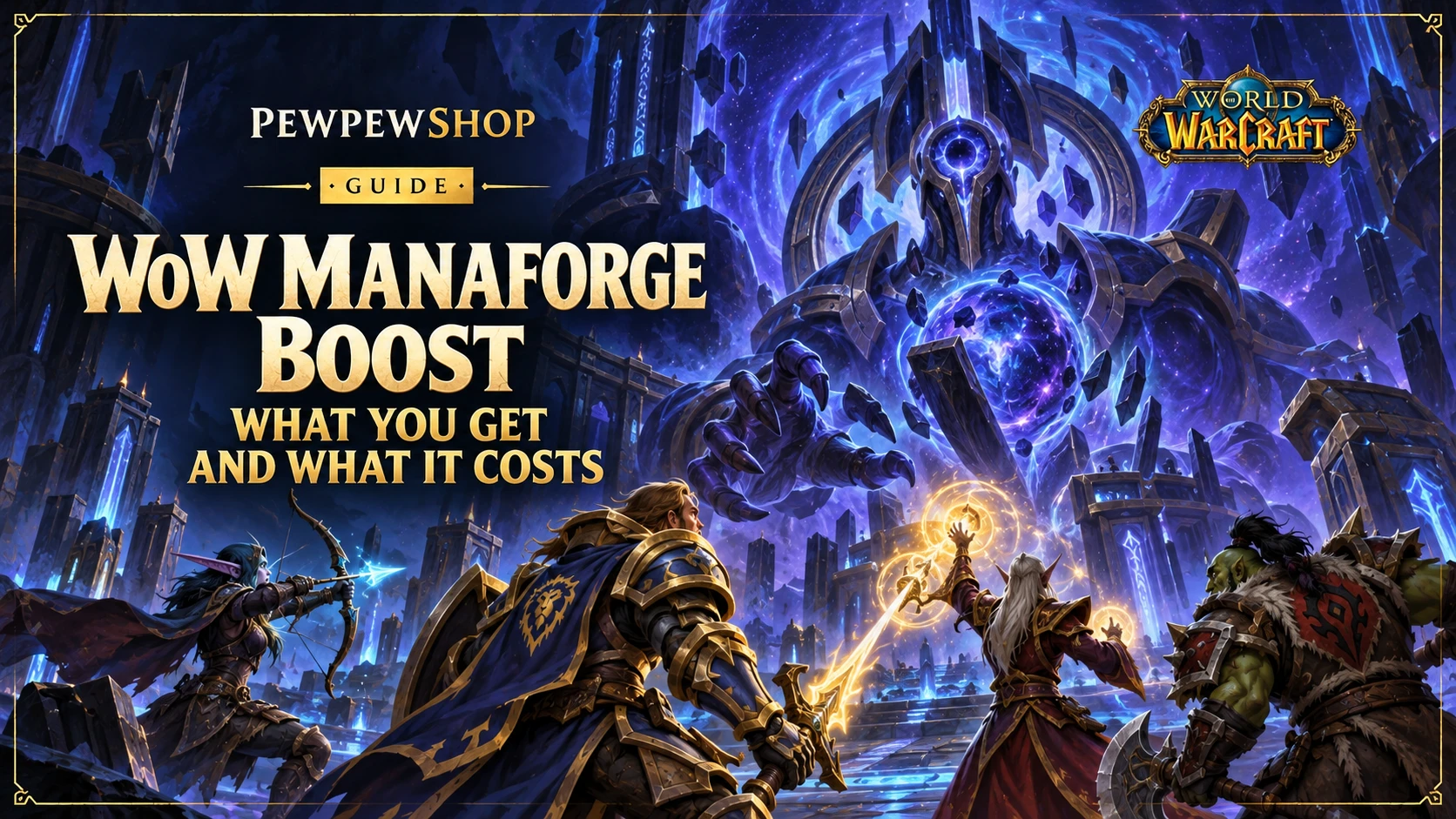 WoW Manaforge Boost: What You Get and What It Costs — PEWPEWSHOP boosting guide