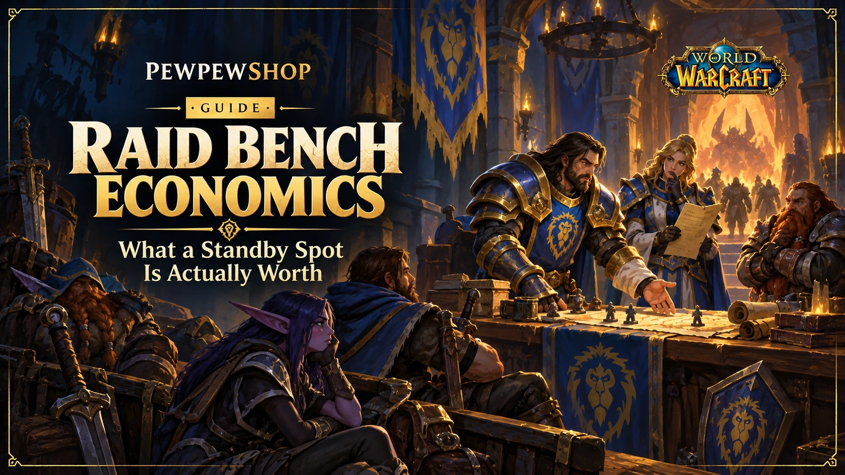 Raid Bench Economics: What a Standby Spot Is Actually Worth — PEWPEWSHOP boosting guide
