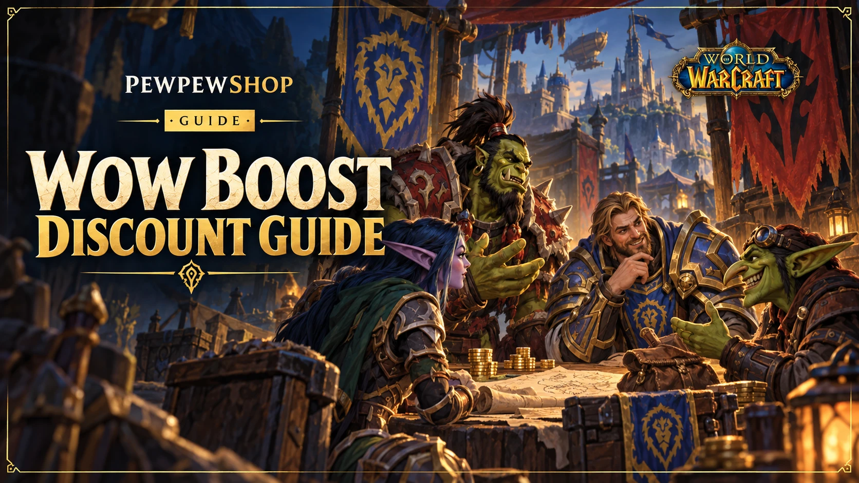How to Get a WoW Boost Discount That's Actually Worth It — PEWPEWSHOP boosting guide