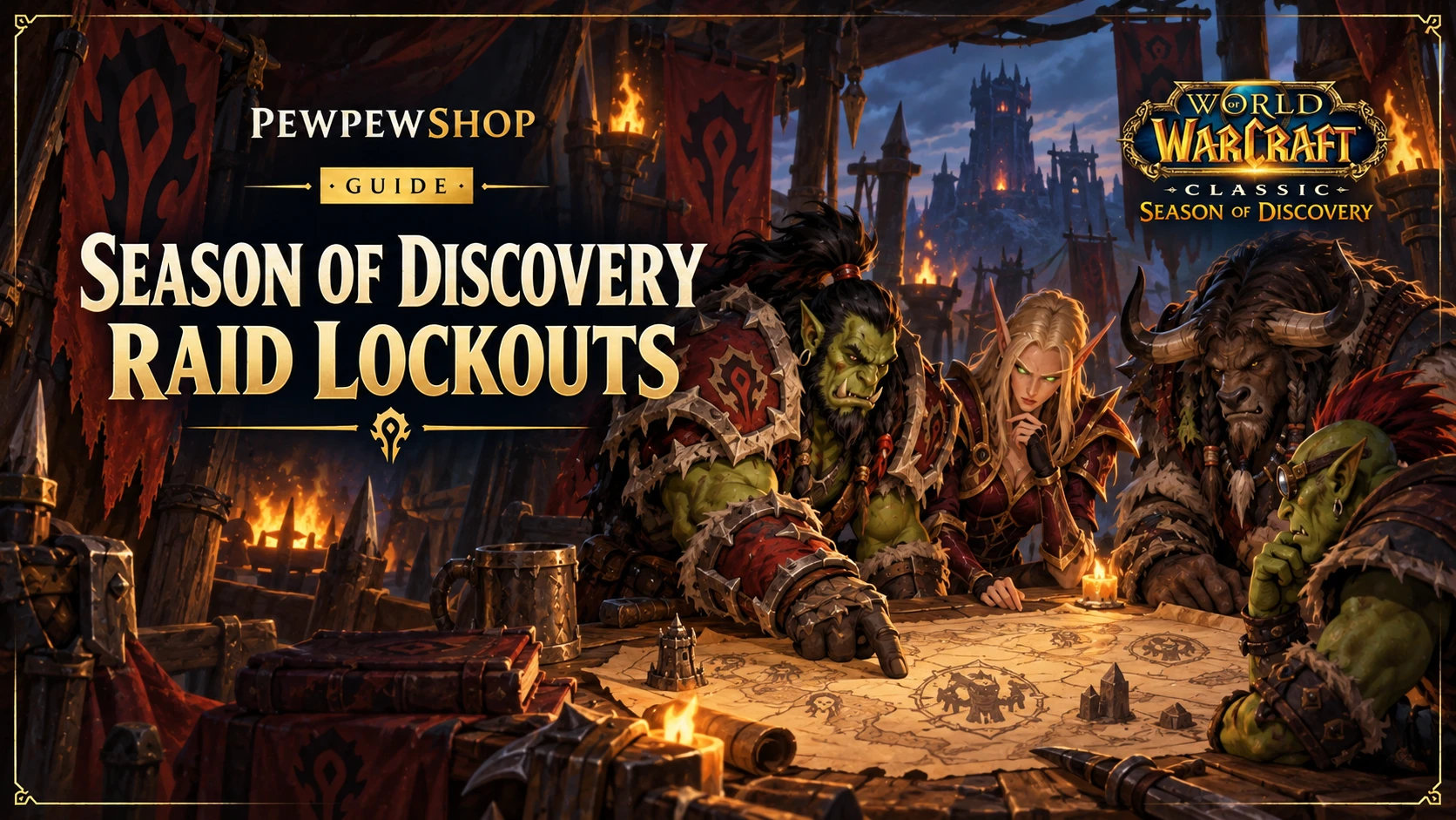 Season of Discovery Raid Lockouts: Planning Your Weekly Boost — PEWPEWSHOP boosting guide