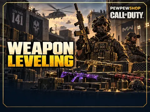 CoD Weapon Leveling — boost