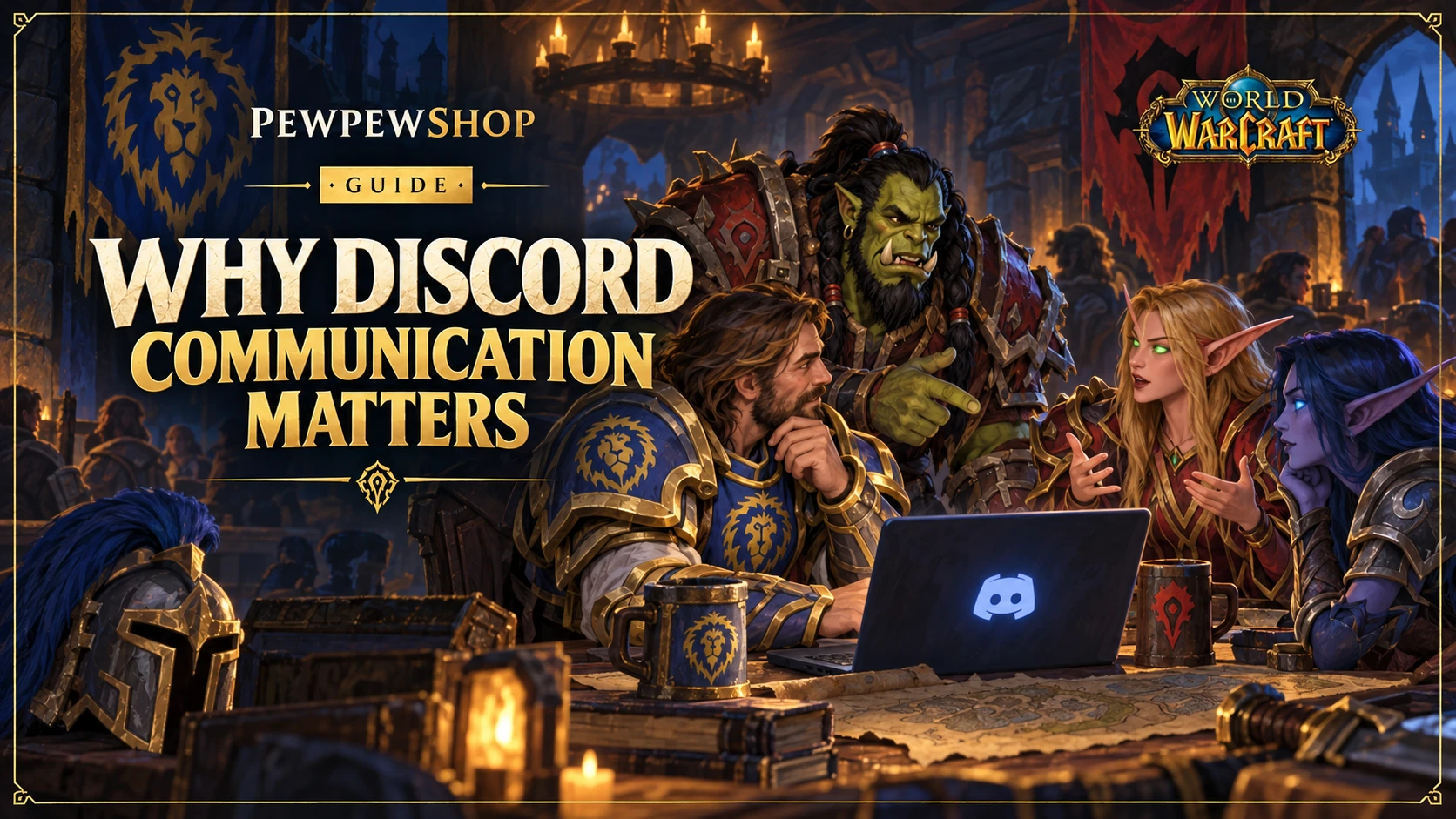 Why Discord Communication Matters When You Order a WoW Boost — PEWPEWSHOP boosting guide
