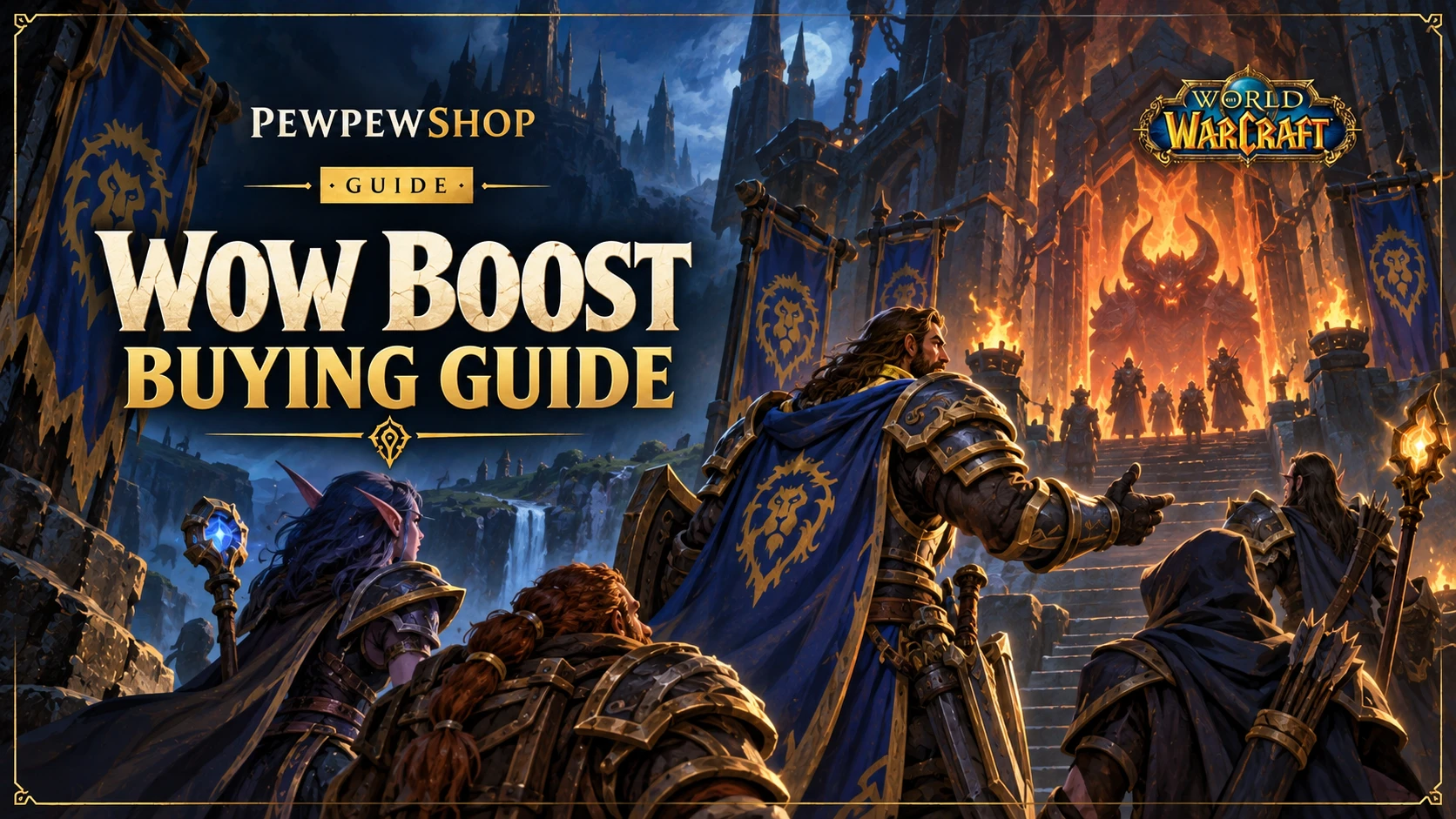 WoW Boost kaufen: Preise, Ablauf und seriöse Anbieter — PEWPEWSHOP boosting guide