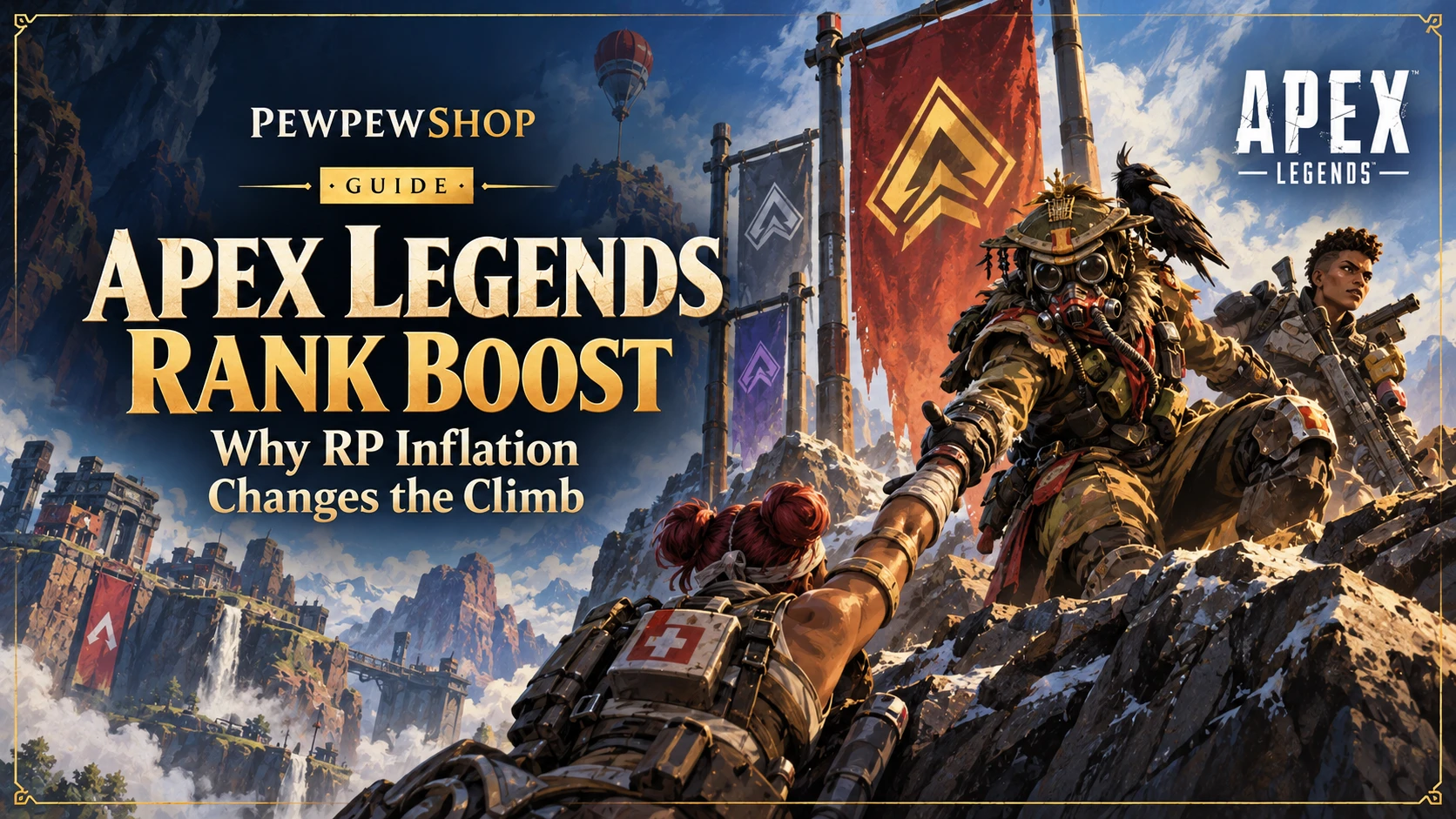 Apex Legends Rank Boost: Why RP Inflation Changes the Climb — PEWPEWSHOP boosting guide