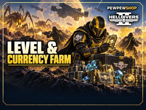 Helldivers 2 Level- & Währungsfarm