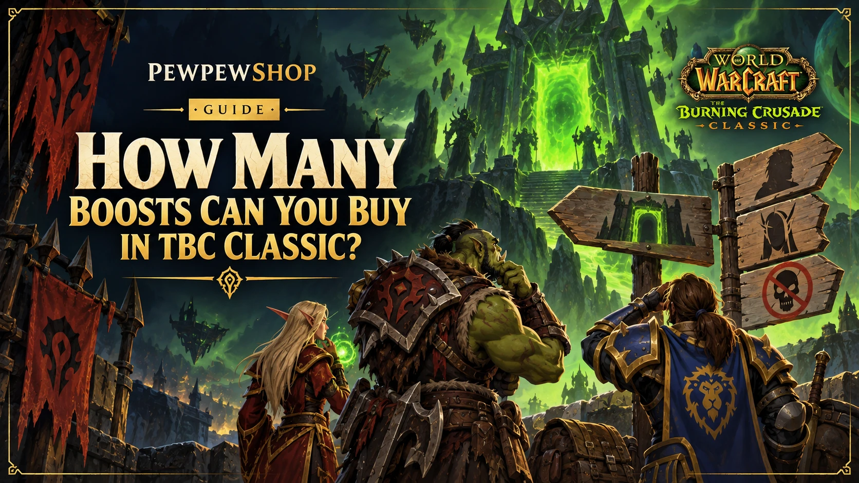 How Many Boosts Can You Buy in TBC Classic? — PEWPEWSHOP boosting guide