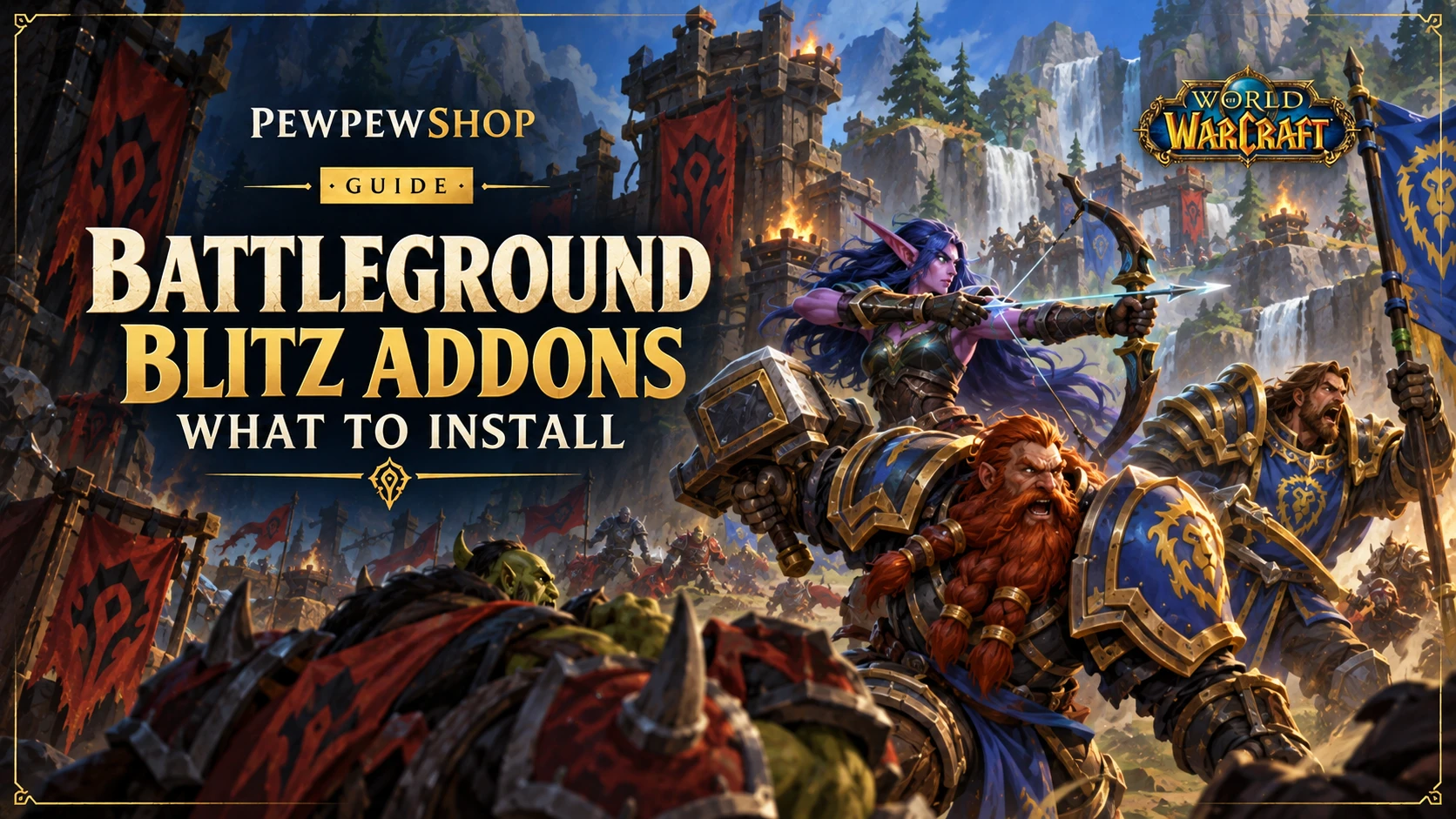 Battleground Blitz Addons: What to Install in 2026 — PEWPEWSHOP boosting guide