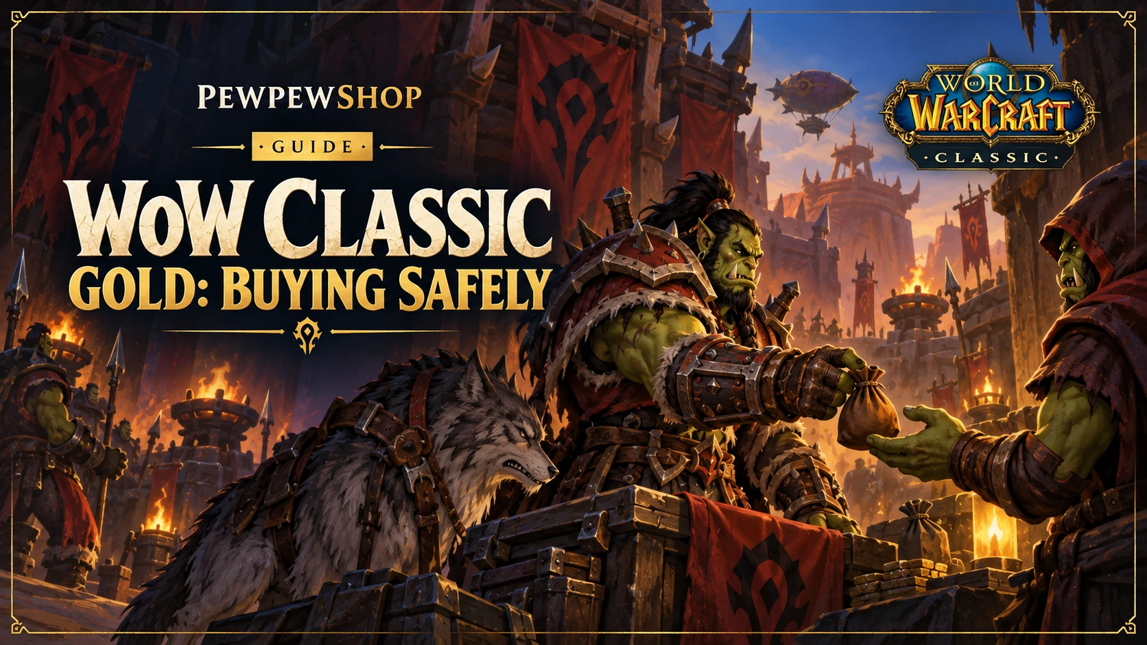 WoW Classic Era Gold: Buying Safely on Hardcore and Anniversary Realms — PEWPEWSHOP boosting guide