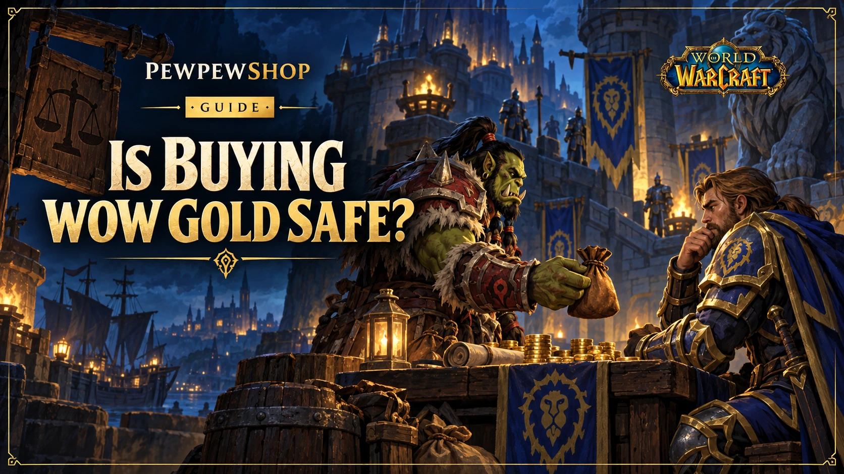 Is Buying WoW Gold Safe in 2026? Ban Data and Delivery Methods Reviewed — PEWPEWSHOP boosting guide