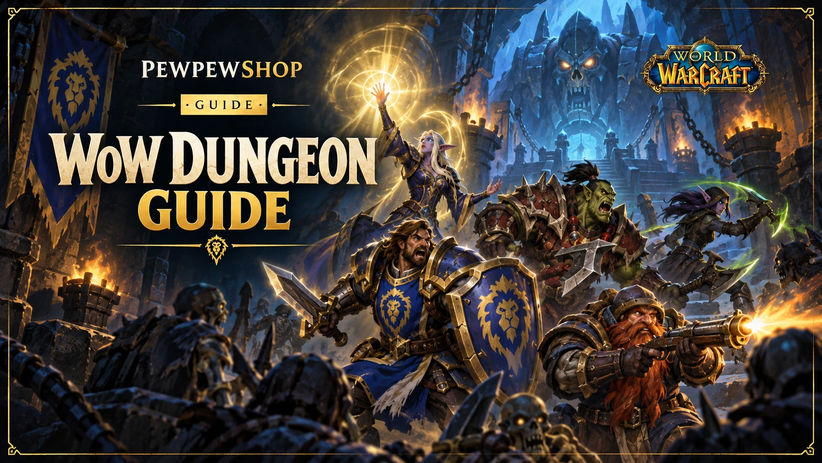 WoW Dungeon Guide: How Dungeons Work & How to Run Them — PEWPEWSHOP boosting guide