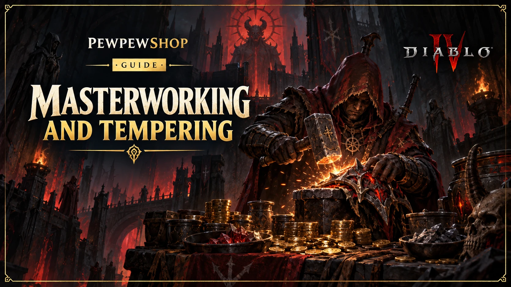 Diablo 4 Masterworking and Tempering: The Endgame Gold Sink Explained — PEWPEWSHOP boosting guide