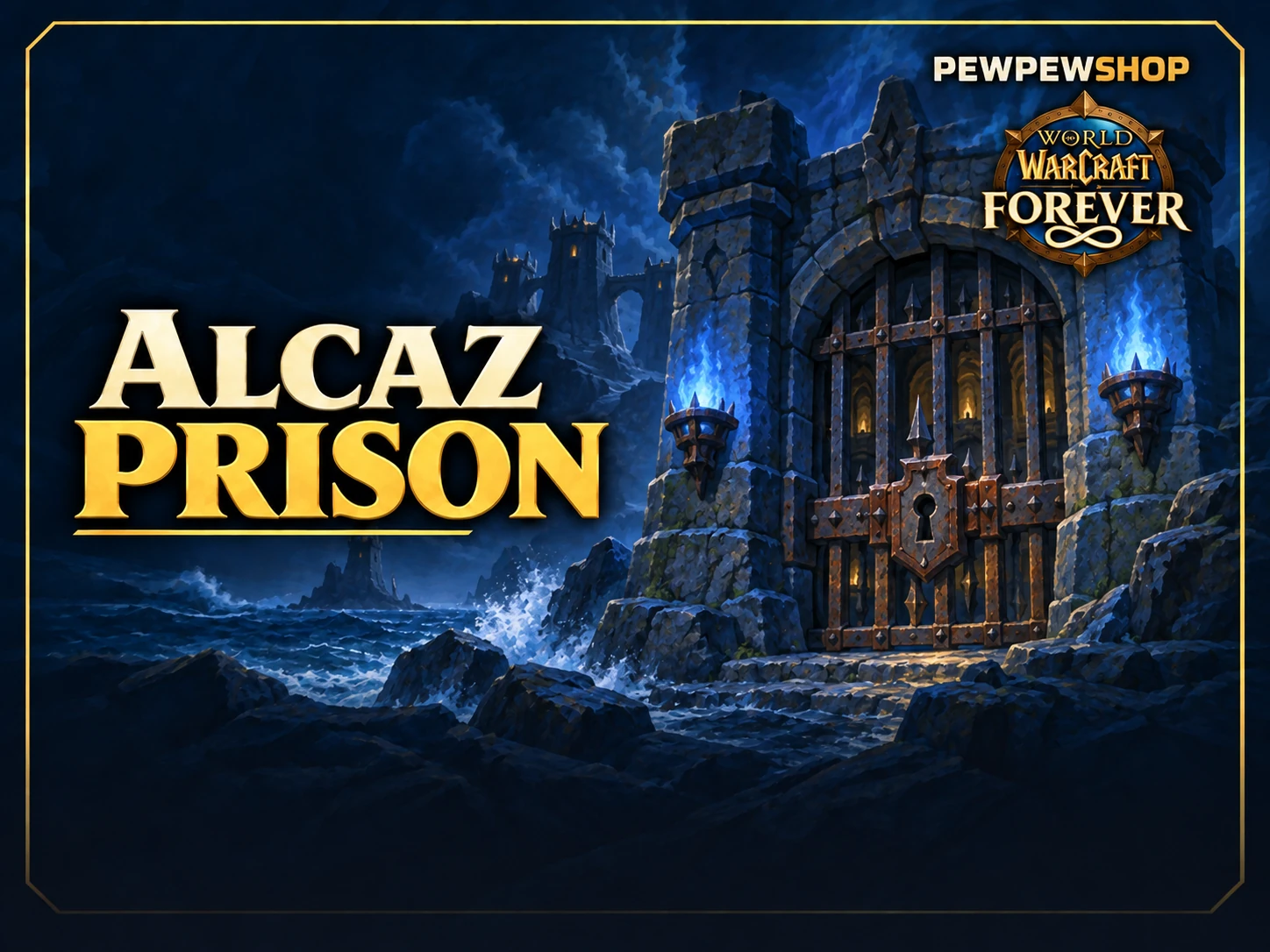 Alcaz Prison Dungeon Run (40–60) — boost