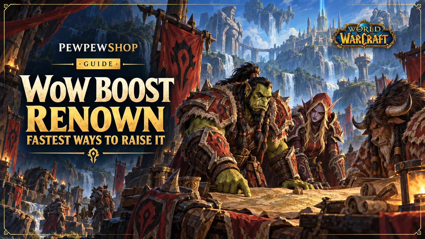 WoW Boost Renown: Fastest Ways to Raise It — PEWPEWSHOP boosting guide