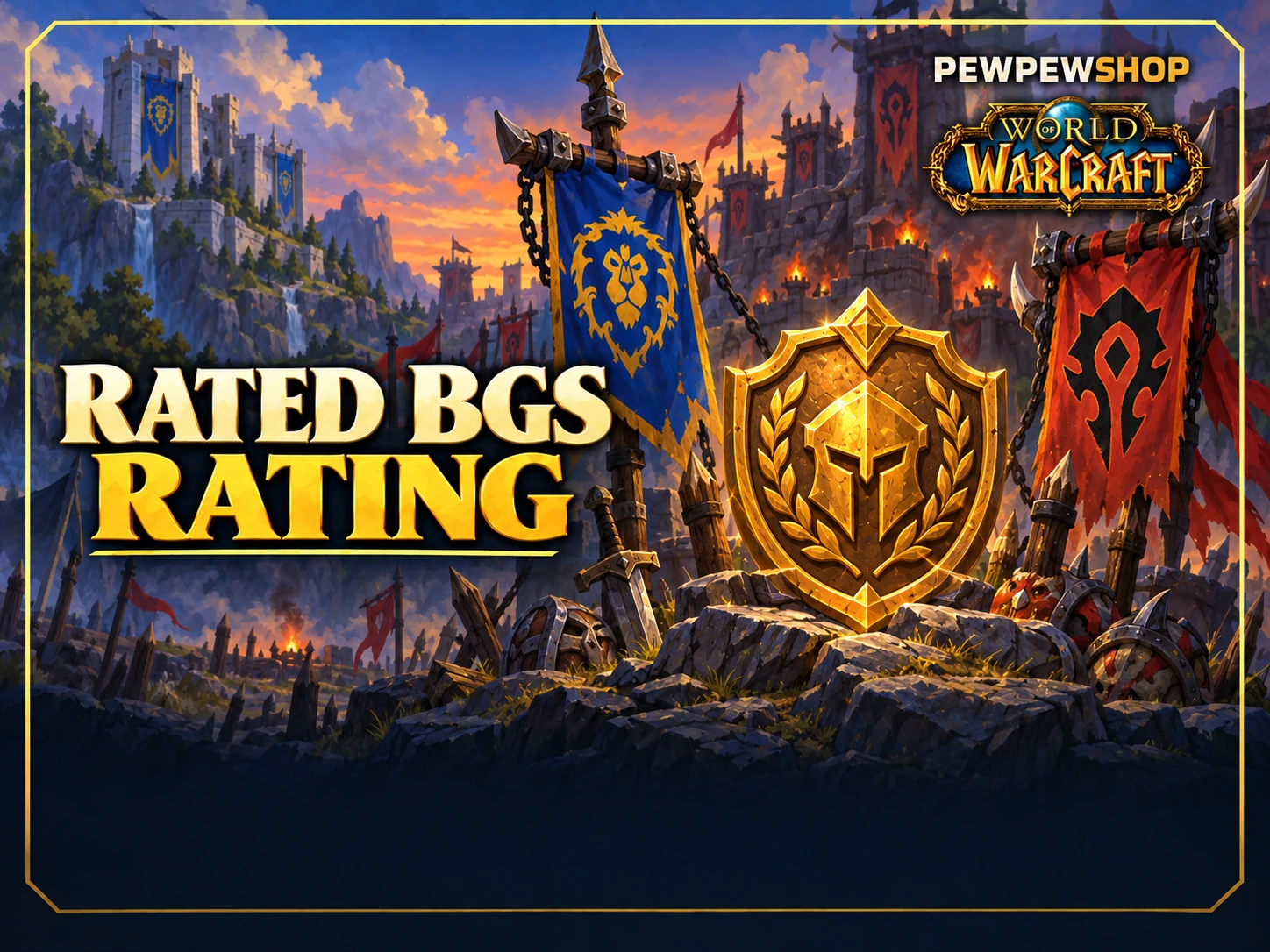 Rated Battleground Rating — boost