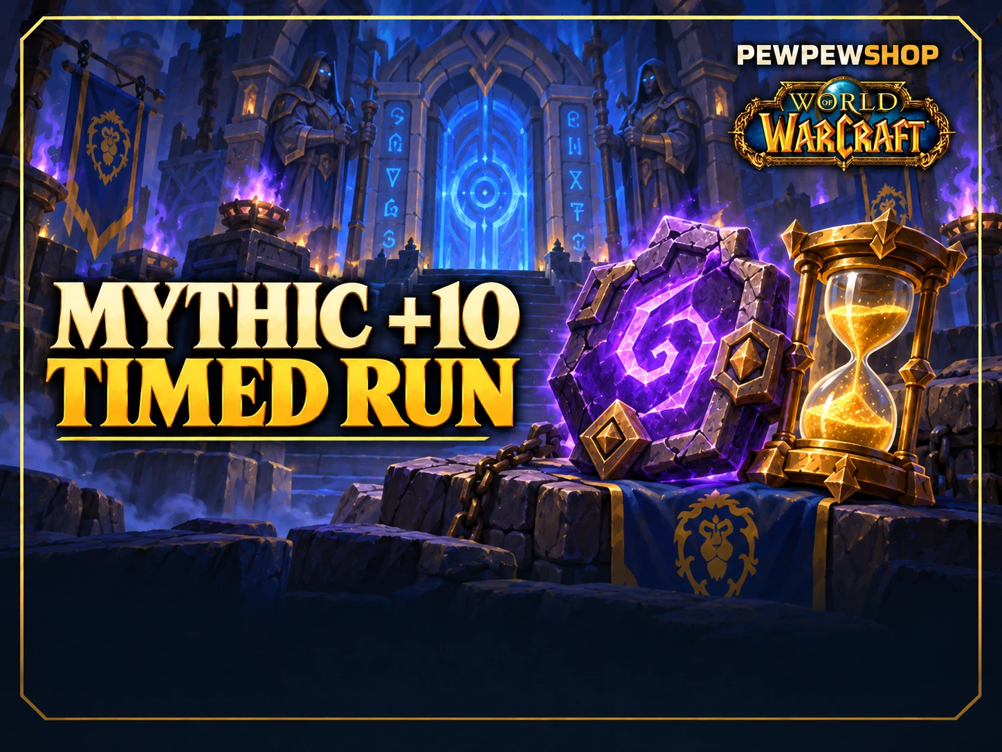 Mythic +10 Timed Run — Midnight Season 2 — boost