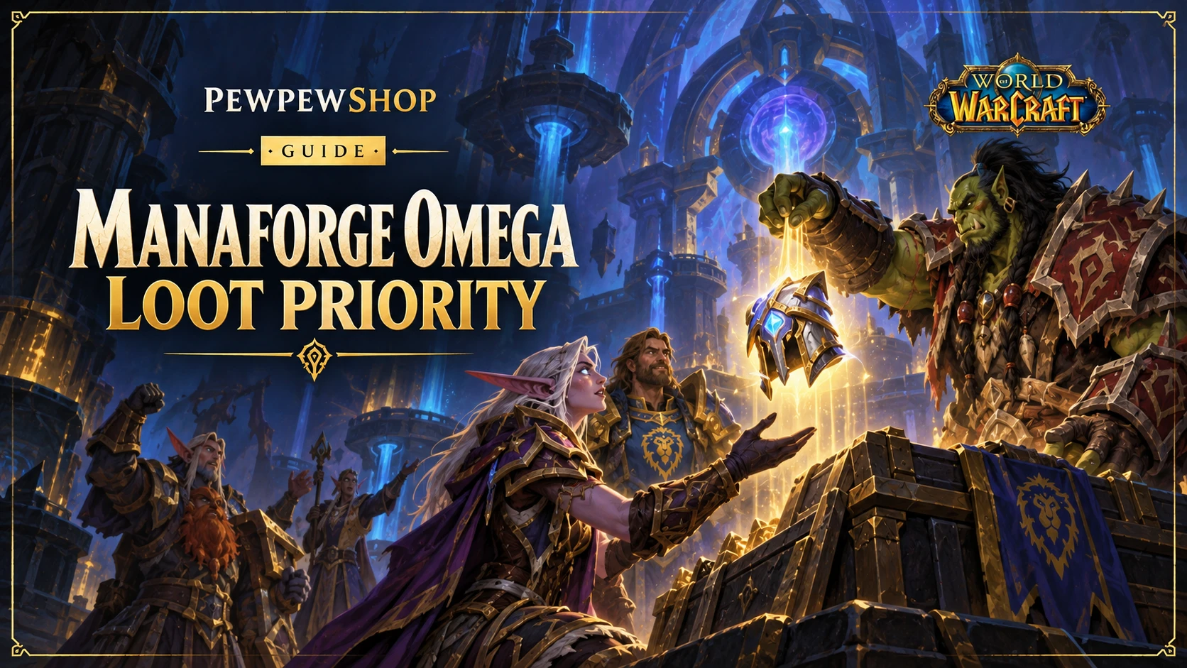 Manaforge Omega Loot Priority: How Boost Runs Decide Who Gets Drops — PEWPEWSHOP boosting guide